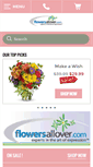 Mobile Screenshot of flowersallover.com